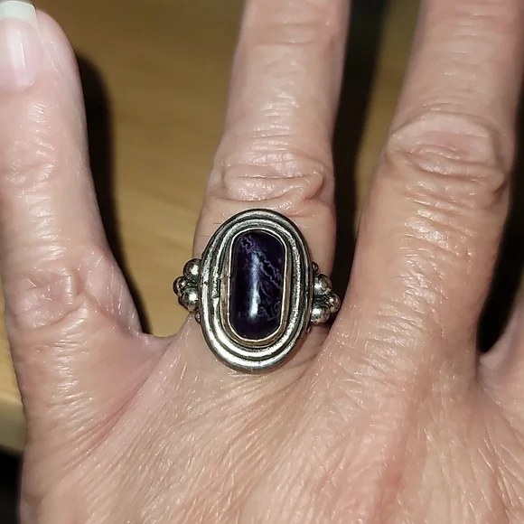 Vintage Charoite Ring